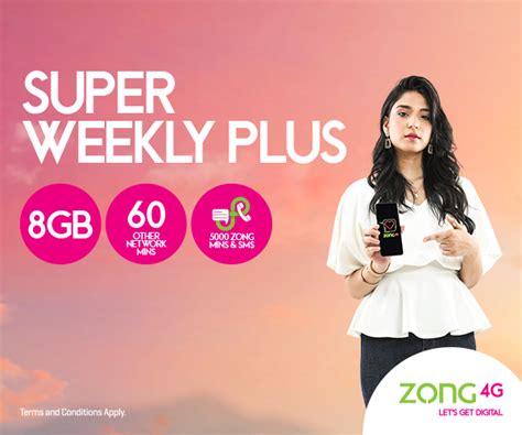 Zong Super Weekly Plus 3G/4G .
